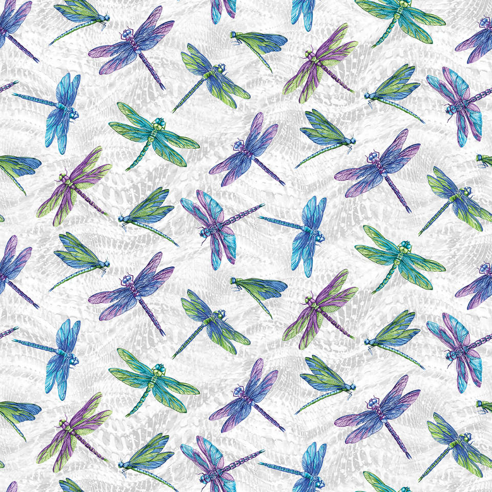 Benartex - On Dragonfly Wings - 16400P-08