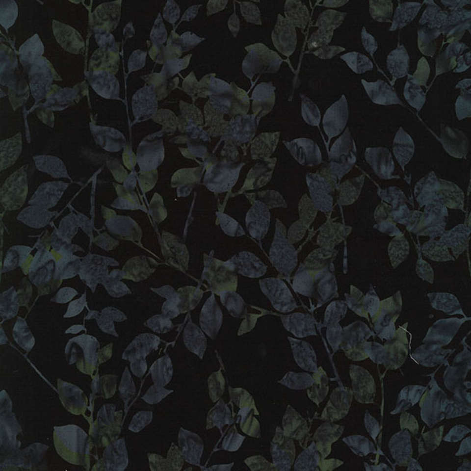 Hoffman California Fabrics - Earthy Romance - W2585-537-Blacklight