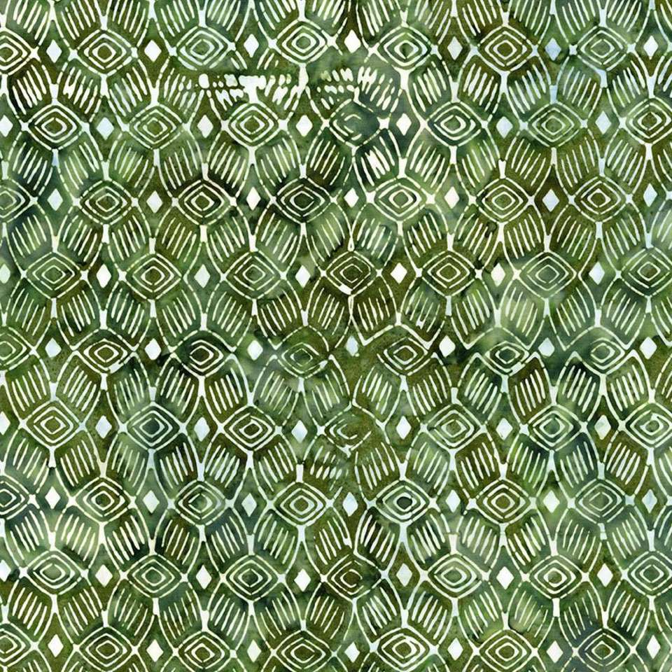 Timeless Treasures - Tonga Rose Petals - TONGA-B1943-FERN