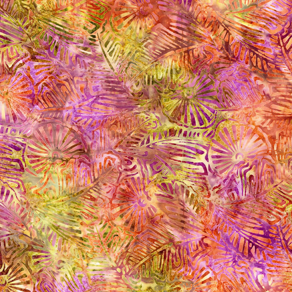 Timeless Treasures - Tonga Rose Petals - TONGA-B8739-CHARM