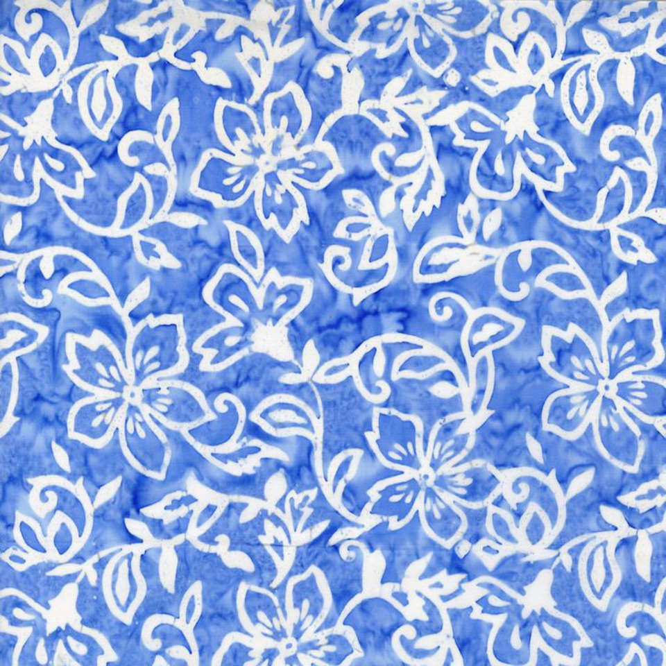 Timeless Treasures - Tonga Bluebell - TONGA-B3255-DELFT