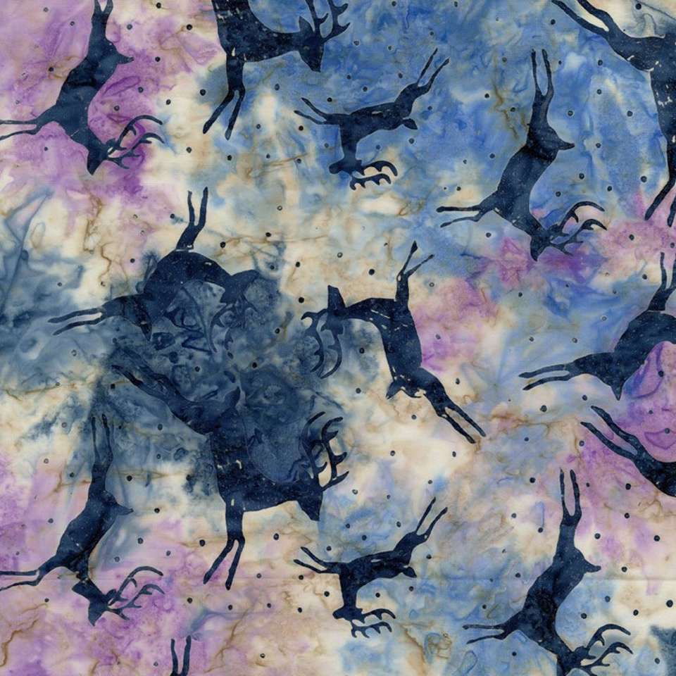 Timeless Treasures - Tonga Frost - TONGA-B3530-SLEIGH