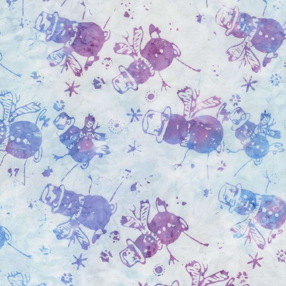 Timeless Treasures - Tonga Frost - TONGA-B2531-MAGIC