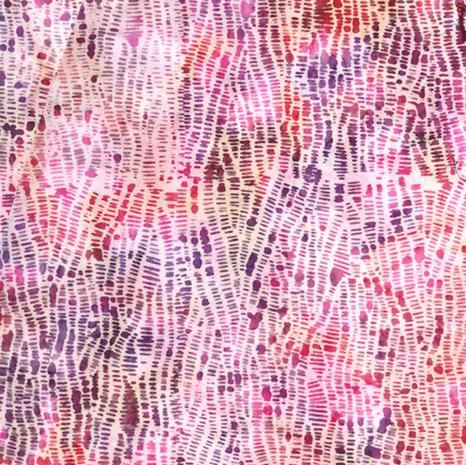 Hoffman California Fabrics - Raspberry Swirl - W2605-23-Fuchsia