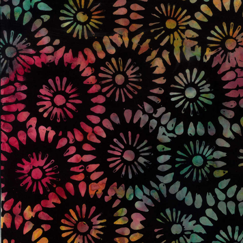 Timeless Treasures - Tonga Apple Basket - TONGA-B3728 ONYX