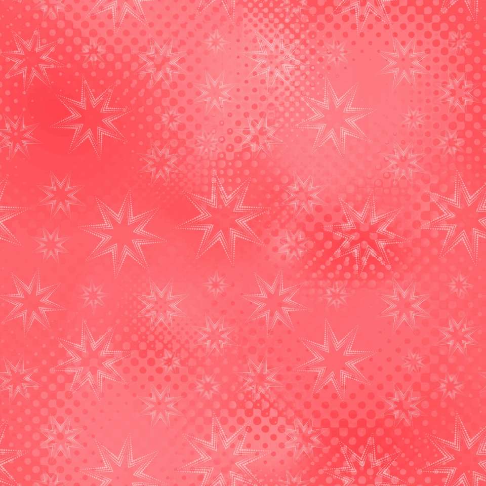 Timeless Treasures - ColorStock ~ Dot Dot Star - JN-C2969 GERANIUM