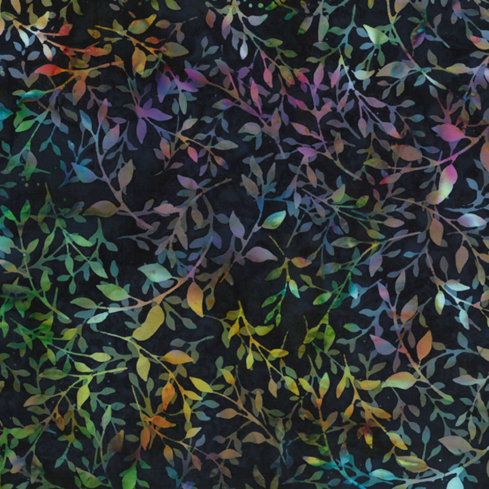 Hoffman California Fabrics - Night Sky - X2617-532-Aurora