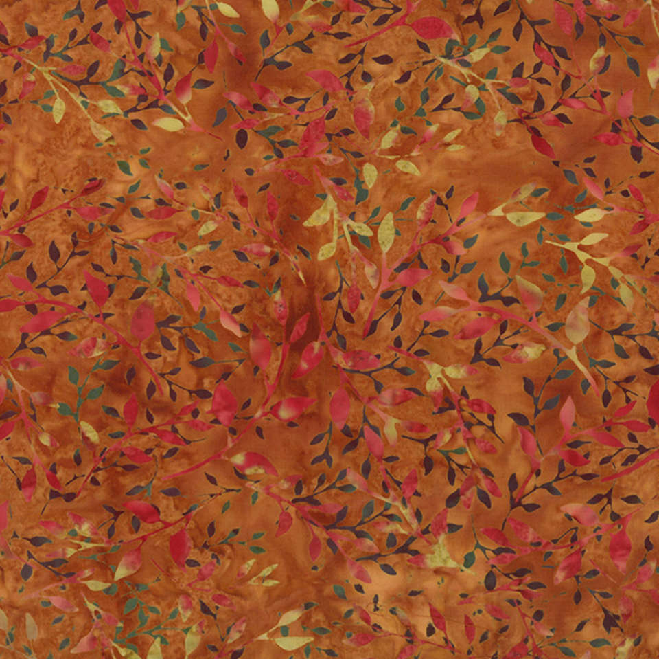 Hoffman California Fabrics - Volcano - X2617-572-Bourbon