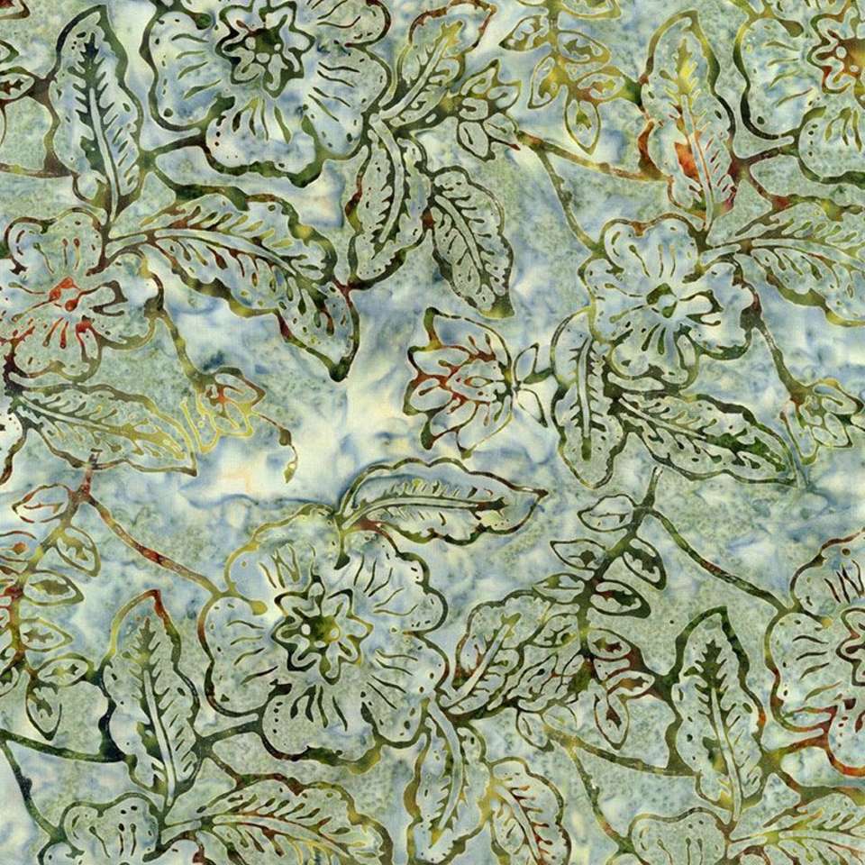 Timeless Treasures - Tonga Forest Floor - TONGA-B8401-STEM