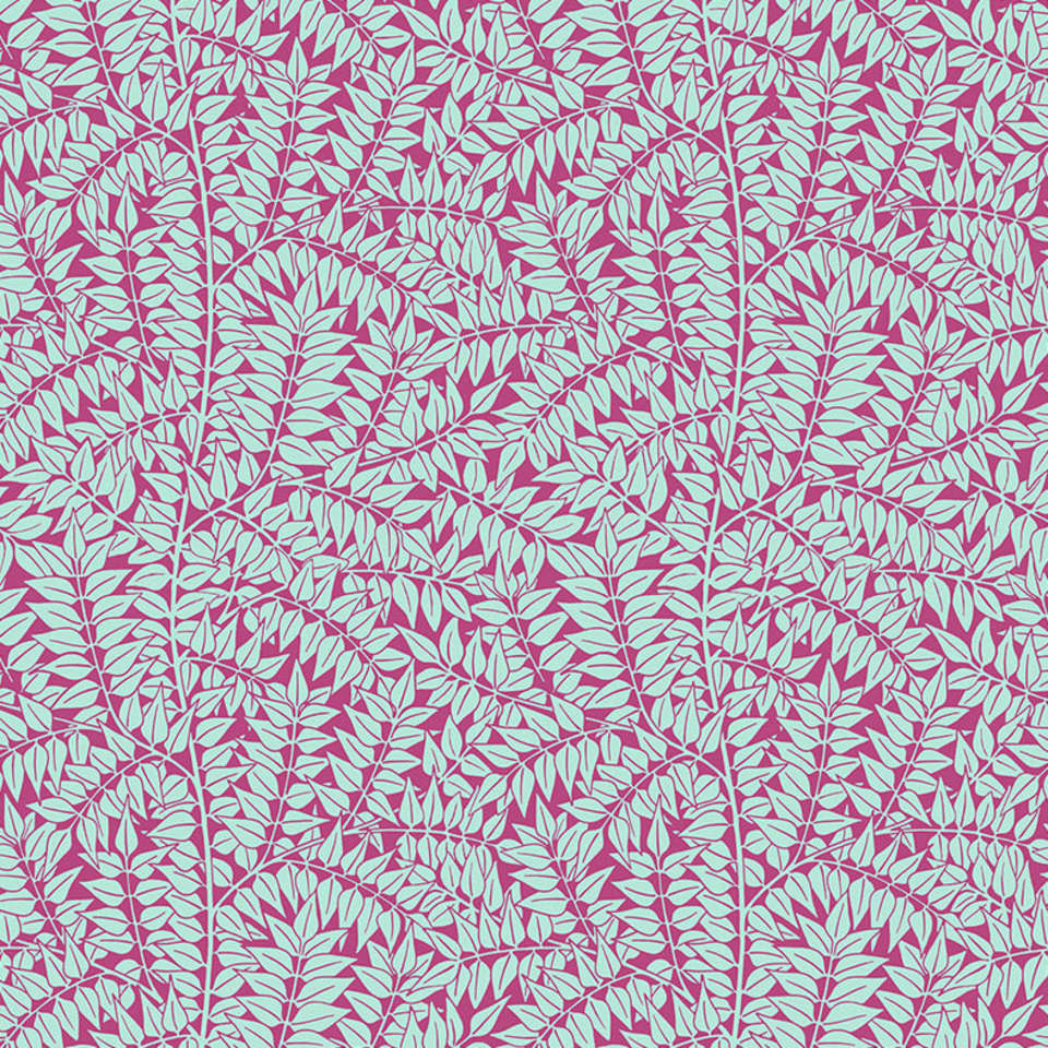 Free Spirit - Kaffe x Morris & Co. Cotton - PWKW009.MAGENTA