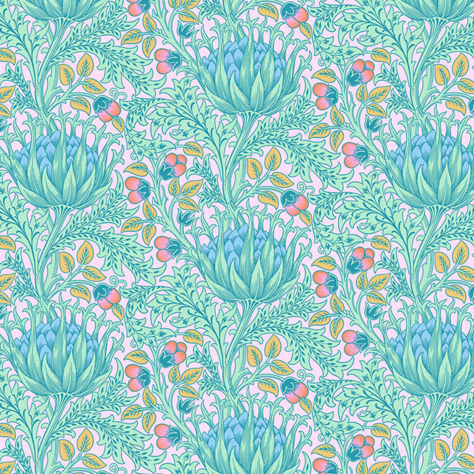 Free Spirit - Kaffe x Morris & Co. Cotton - PWKW001.LAVENDER