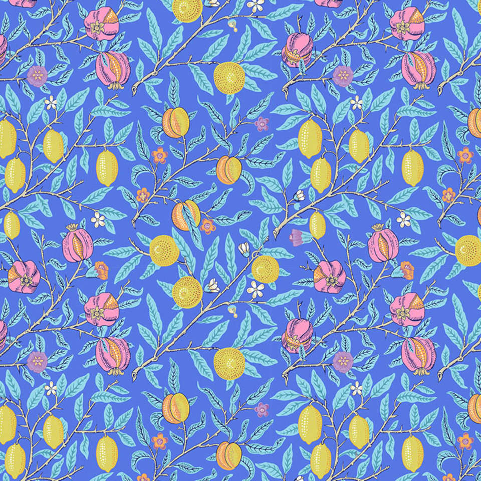 Free Spirit - Kaffe x Morris & Co. Cotton - PWKW010.COBALT