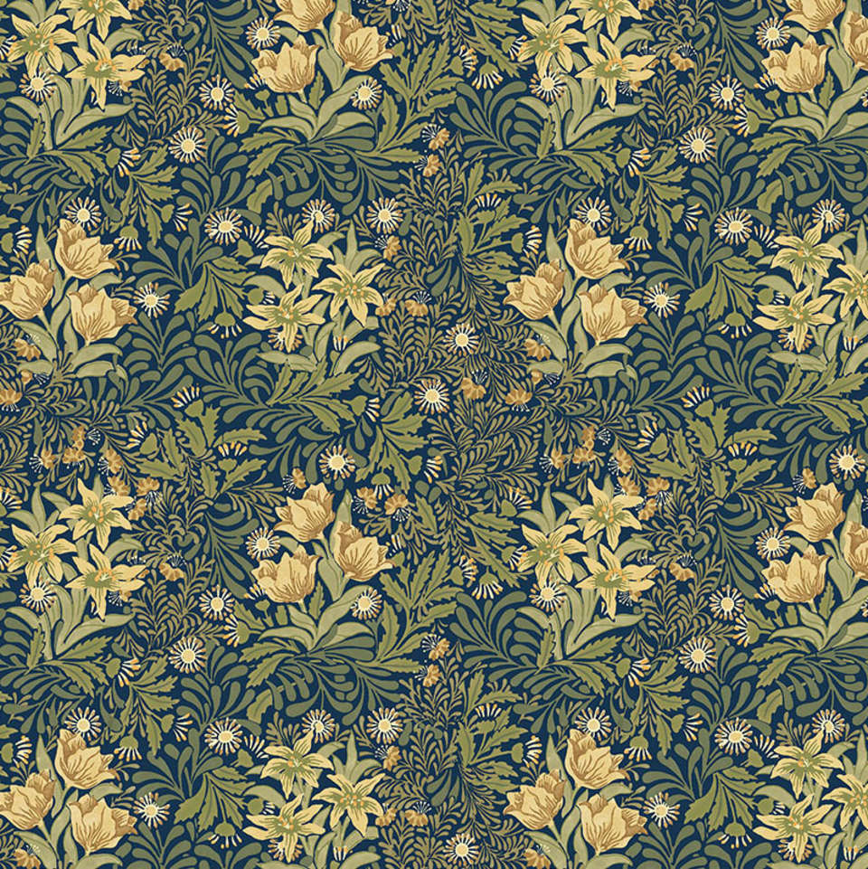 Free Spirit - Emery Walkers House - PWWM099.NAVY