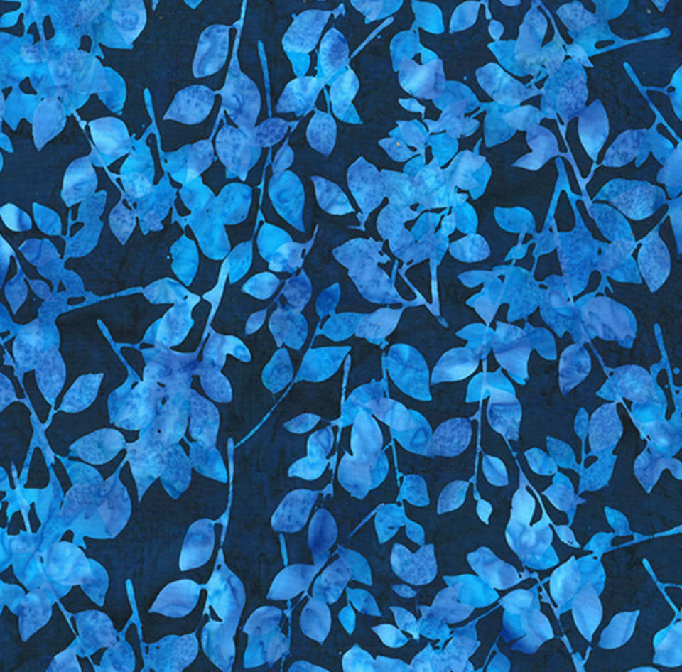 Hoffman California Fabrics - Bet on Blue - W2585-123-Lapis