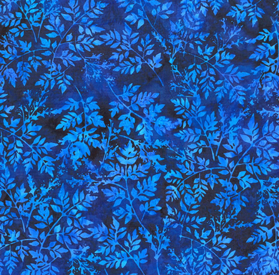 Hoffman California Fabrics - Bet on Blue - W2579-17-Cobalt