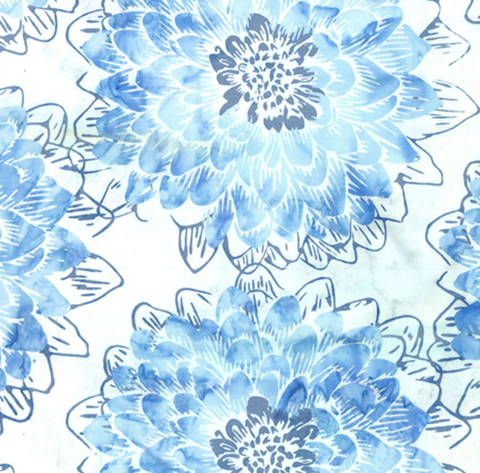 Hoffman California Fabrics - Bet on Blue - W2576-203-H2O