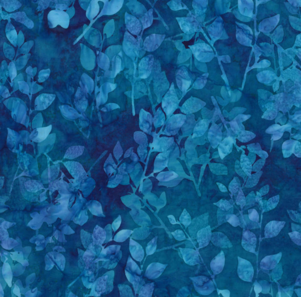 Hoffman California Fabrics - Bet on Blue - W2585-549-Celestials