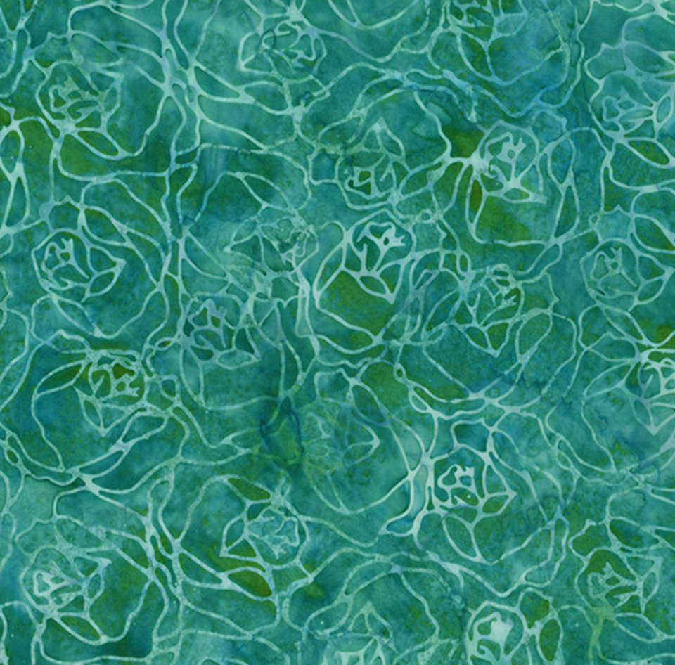 Hoffman California Fabrics - Oceanic Adventure - W2587-74-Mint