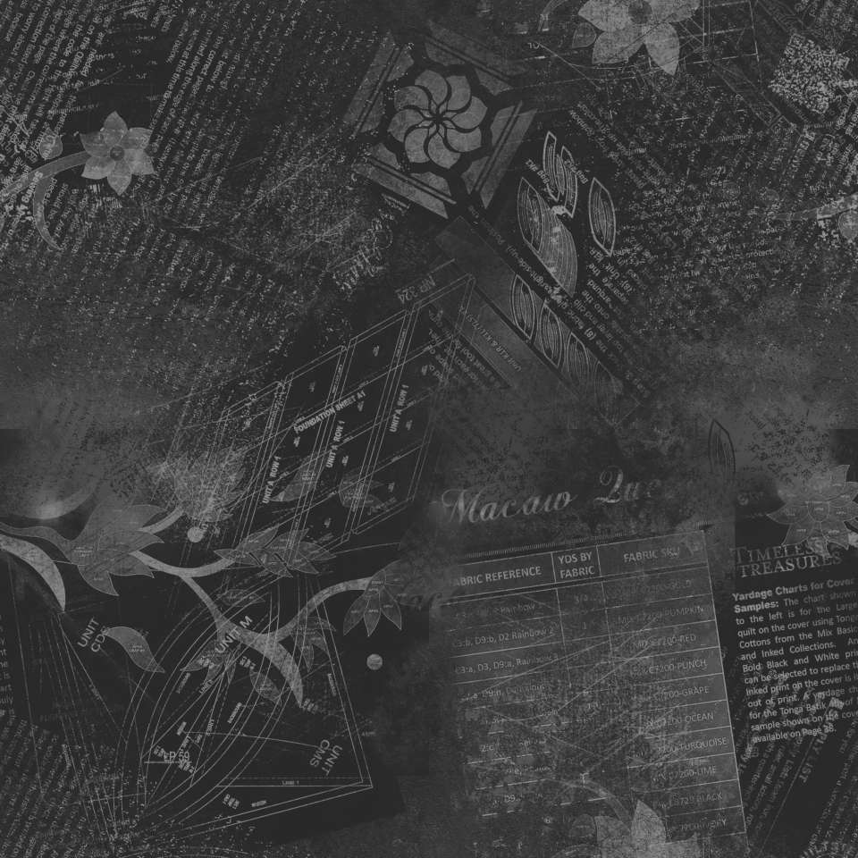 Timeless Treasures - ColorStock ~ Silhouettes - JN-CD3838 COAL