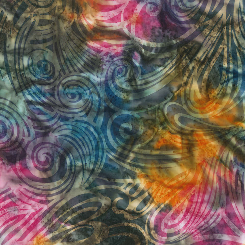 Banyan Batiks - Color Me Banyan Swirls - 80755-59