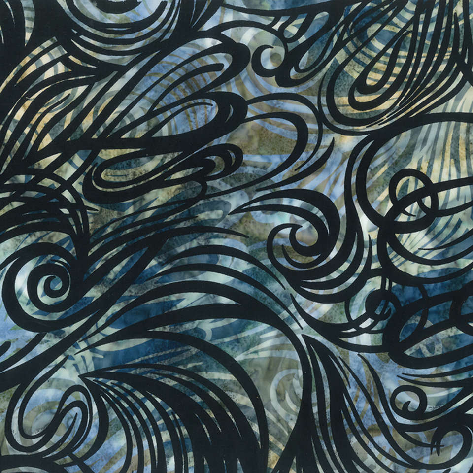 Banyan Batiks - Color Me Banyan Swirls - 80756-46