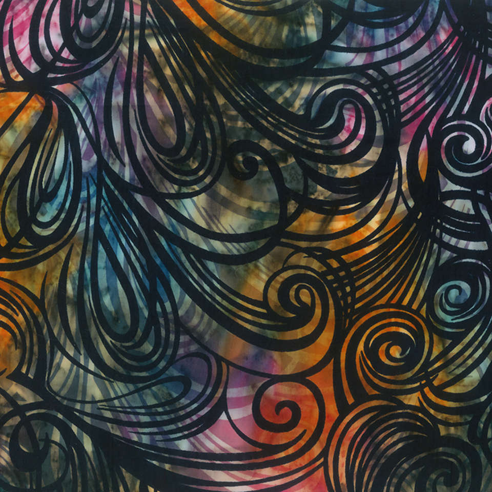 Banyan Batiks - Color Me Banyan Swirls - 80756-59