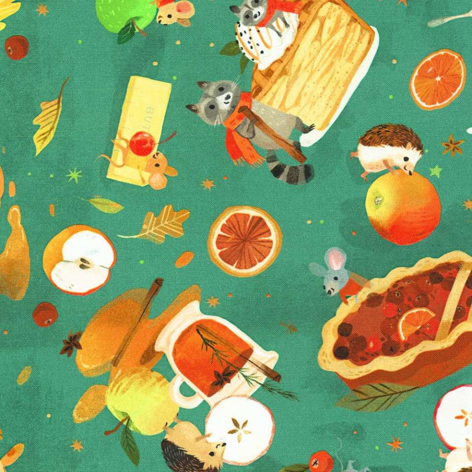 Robert Kaufman - Forest Feast - AKFD-22593-345