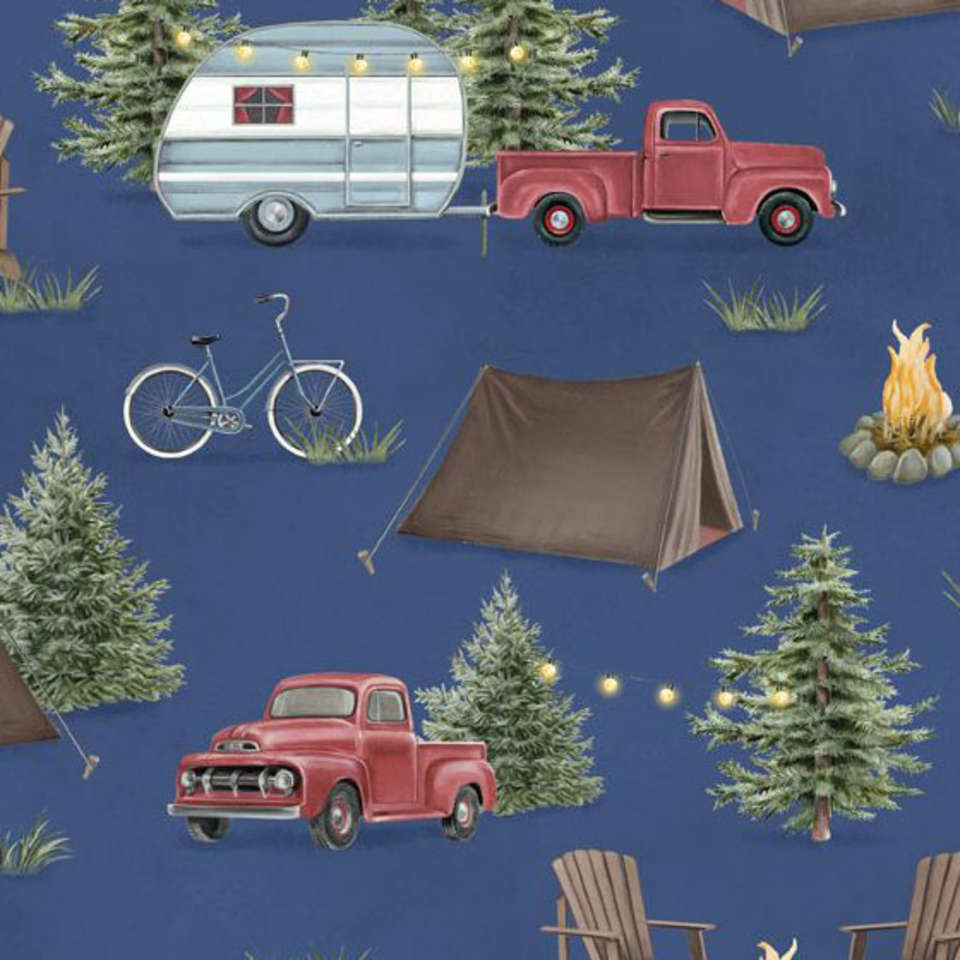 Wilmington Prints - Evergreen Escape - 3059-20061-473