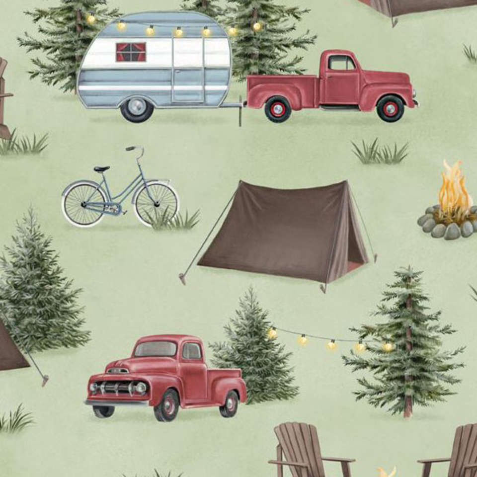 Wilmington Prints - Evergreen Escape - 3059-20061-773