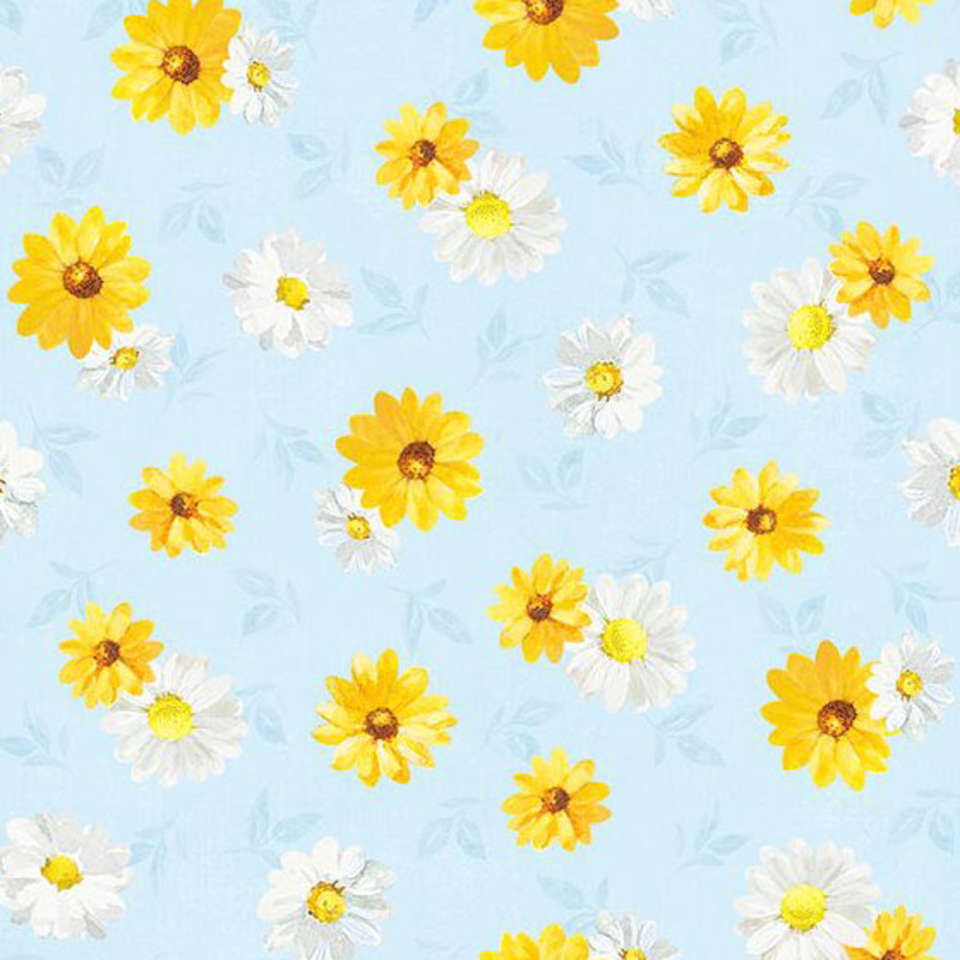 Wilmington Prints - Bees & Blooms - 1077-89284-451