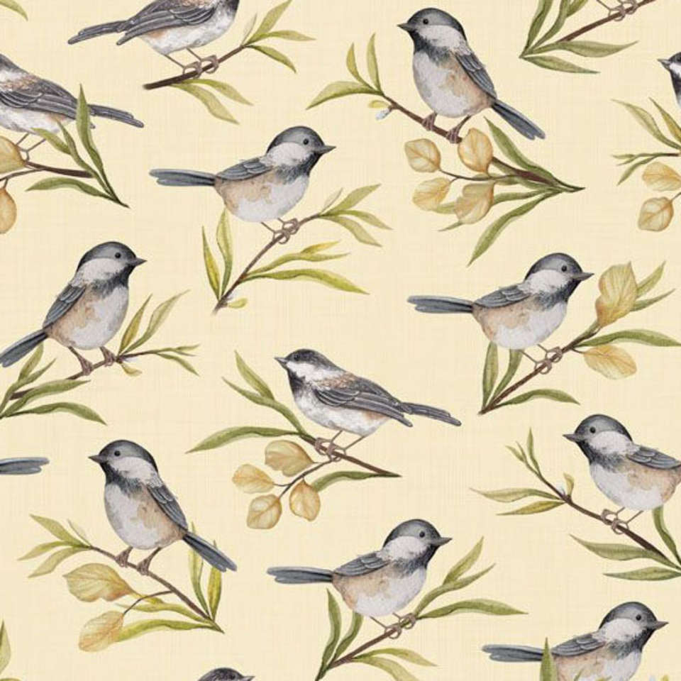 Wilmington Prints - Chickadee Charm - 3017-27727-290