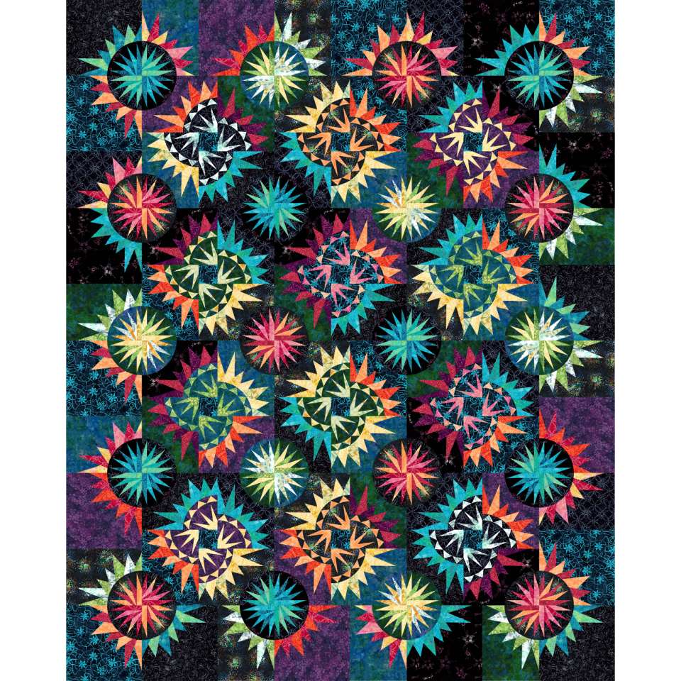 4th of July in 87 to 108 • 87x87 or 87x108 $612.00 Kit with Pattern