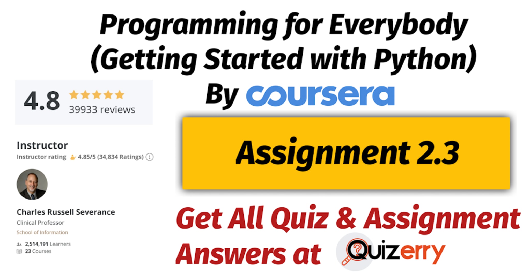 assignment 2 3 python for everybody