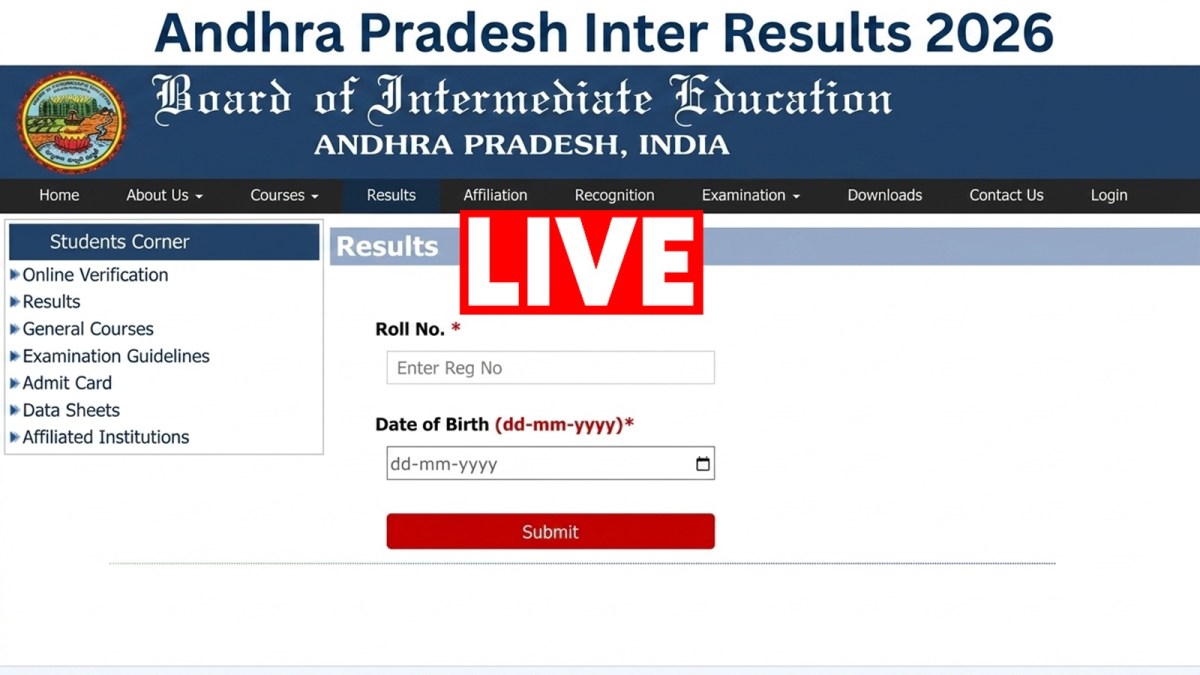 AP Inter Results 2026: Official Link, Date and How to Check