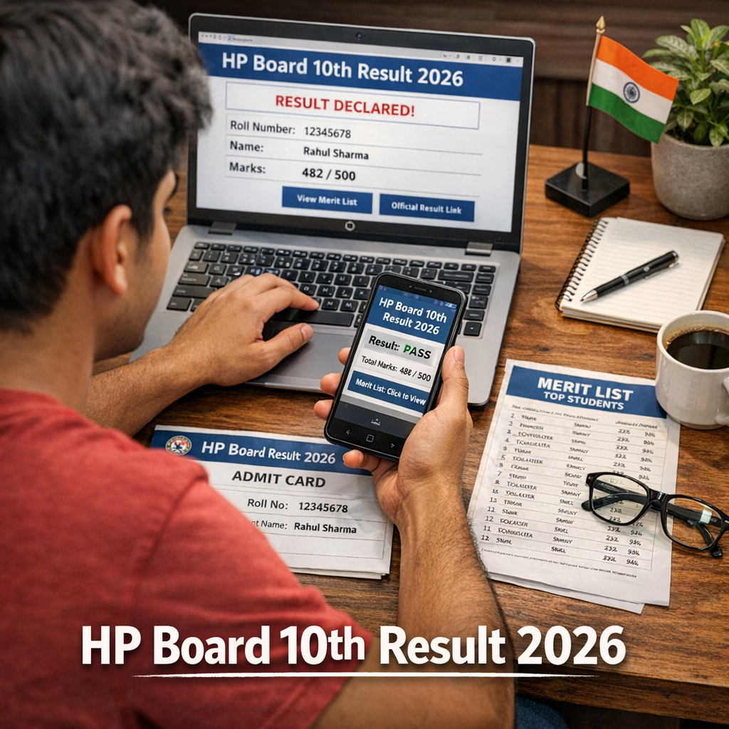 HP Board 10th Result 2026: Fast Updates, Merit List & Official Link