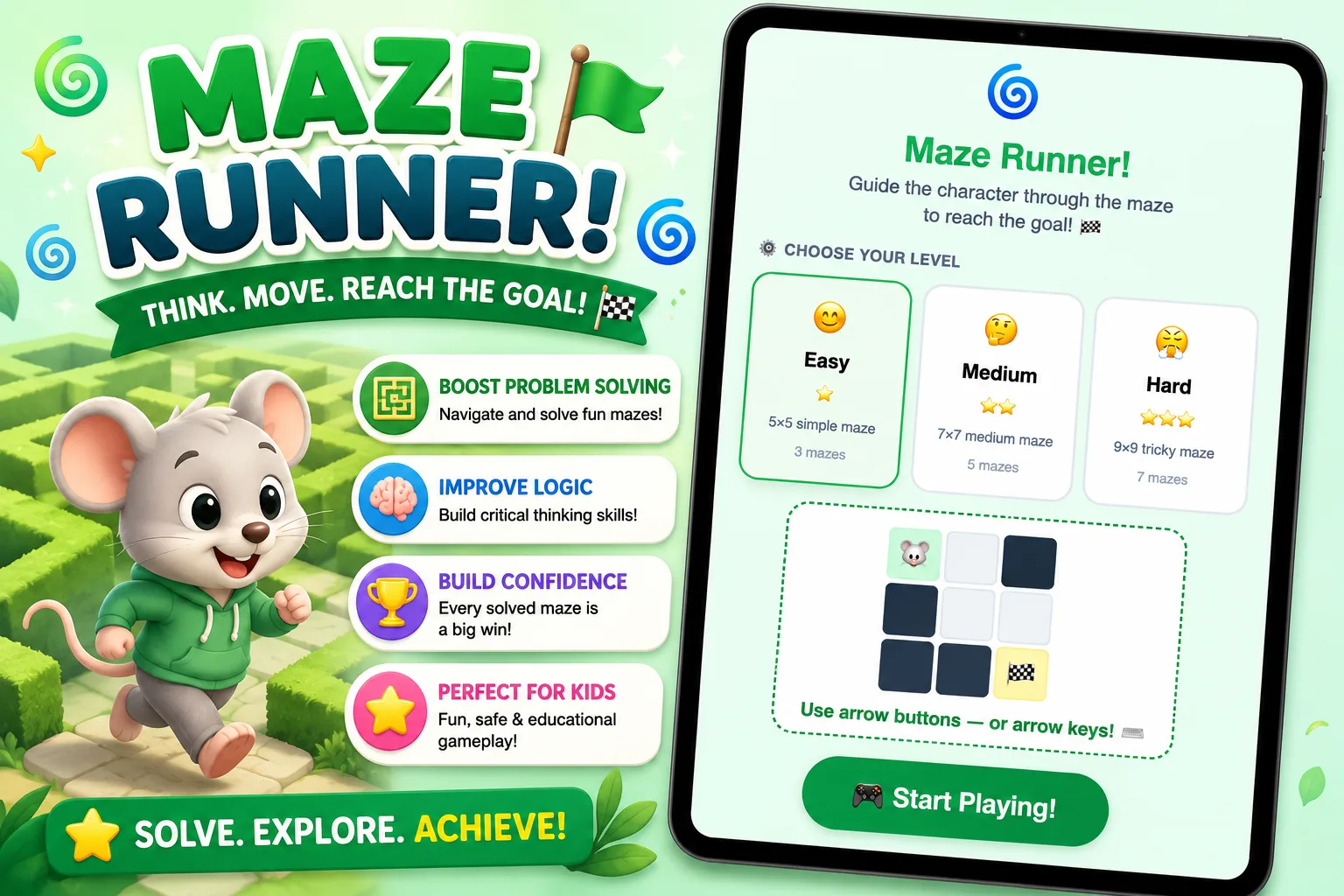 Maze Game for Kids