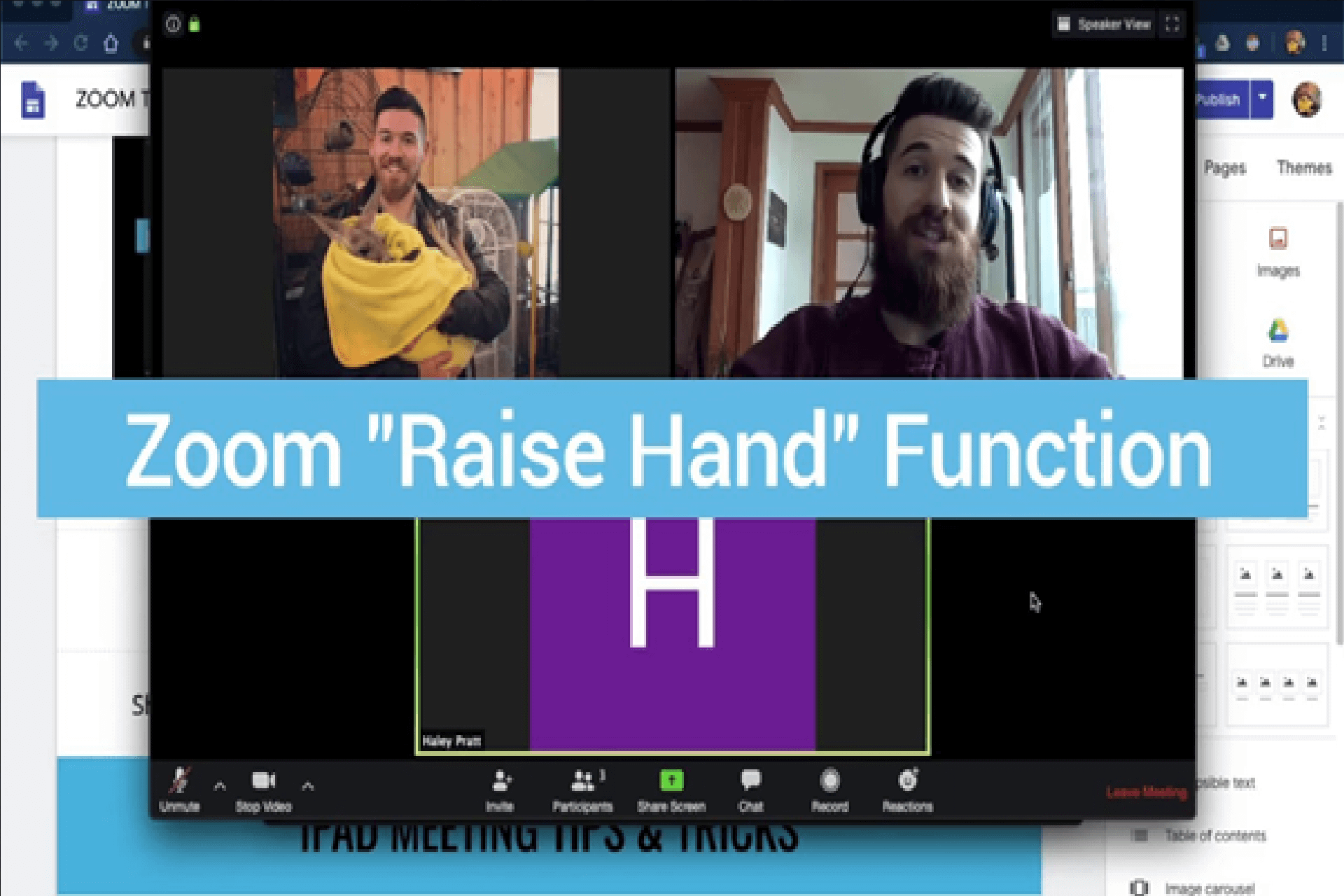 how to raise hand on zoom update