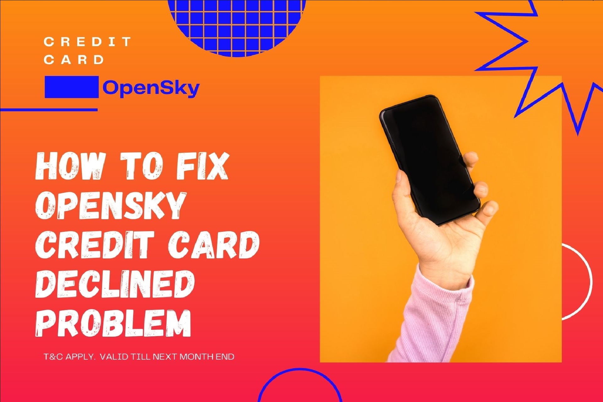 How to Fix OpenSky Credit Card Declined Problem?