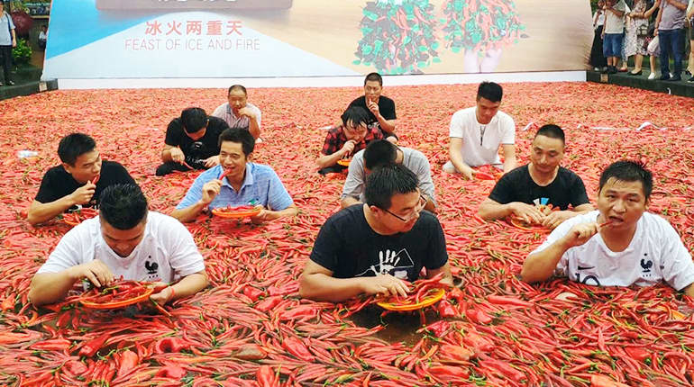 chili eating contest