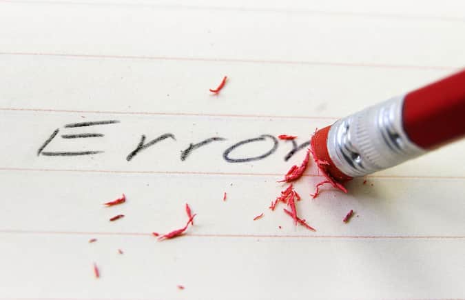 mistakes