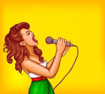 singing