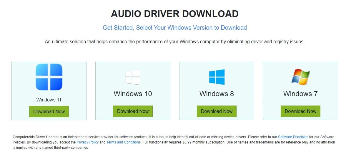 Audio Driver