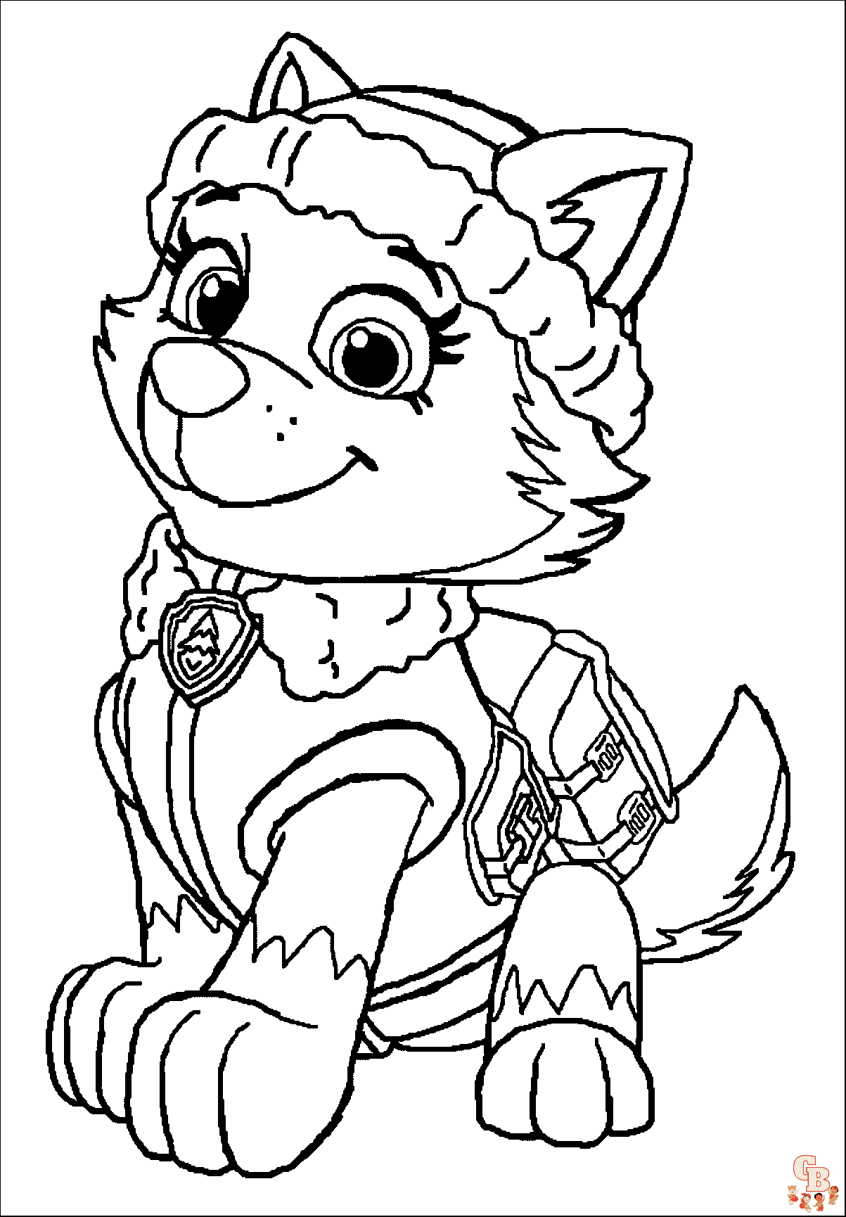 Paw Patrol coloring pages printable free