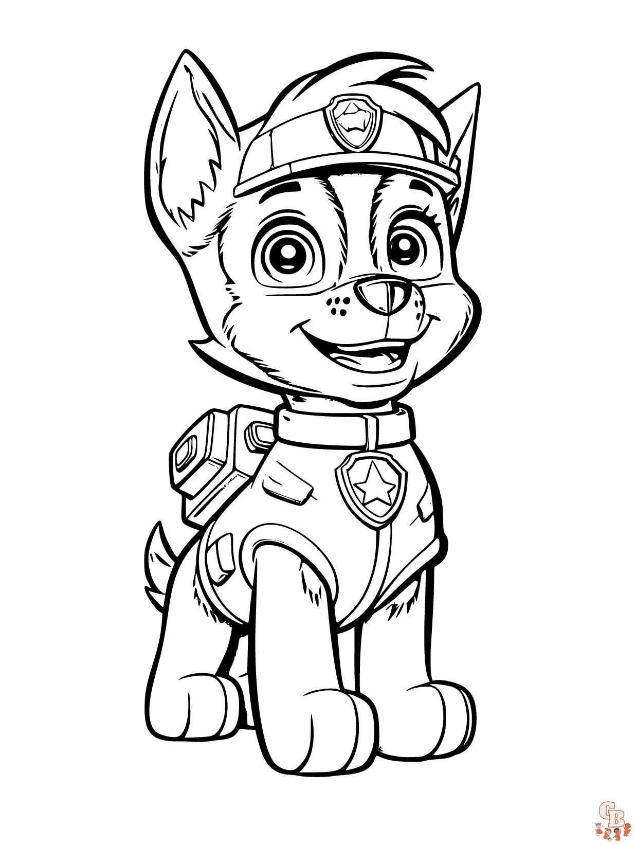 Paw Patrol coloring pages printable