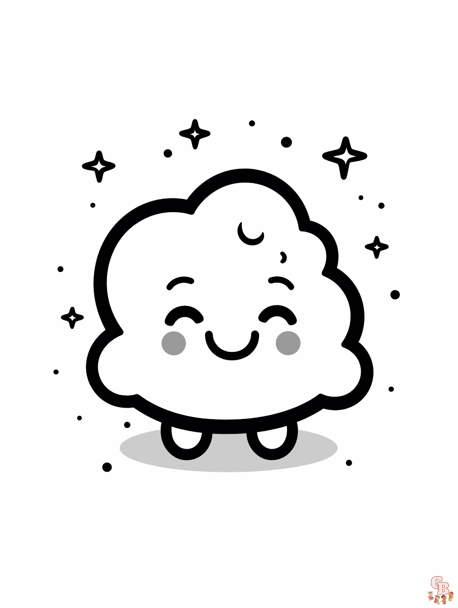 Free Cute coloring pages for kids