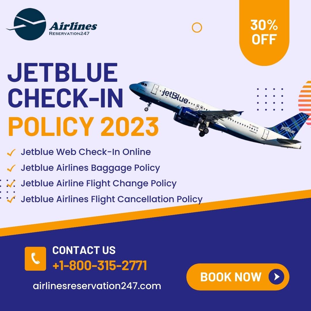 Jetblue Check-In Policy 2023