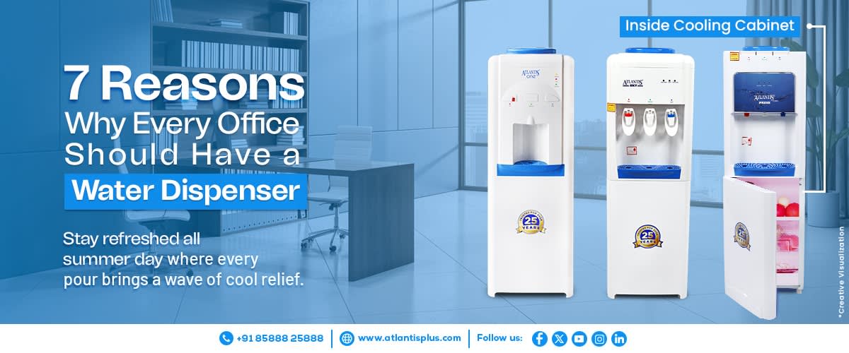 7 Reasons Why Every Office Should Have a Water Dispenser