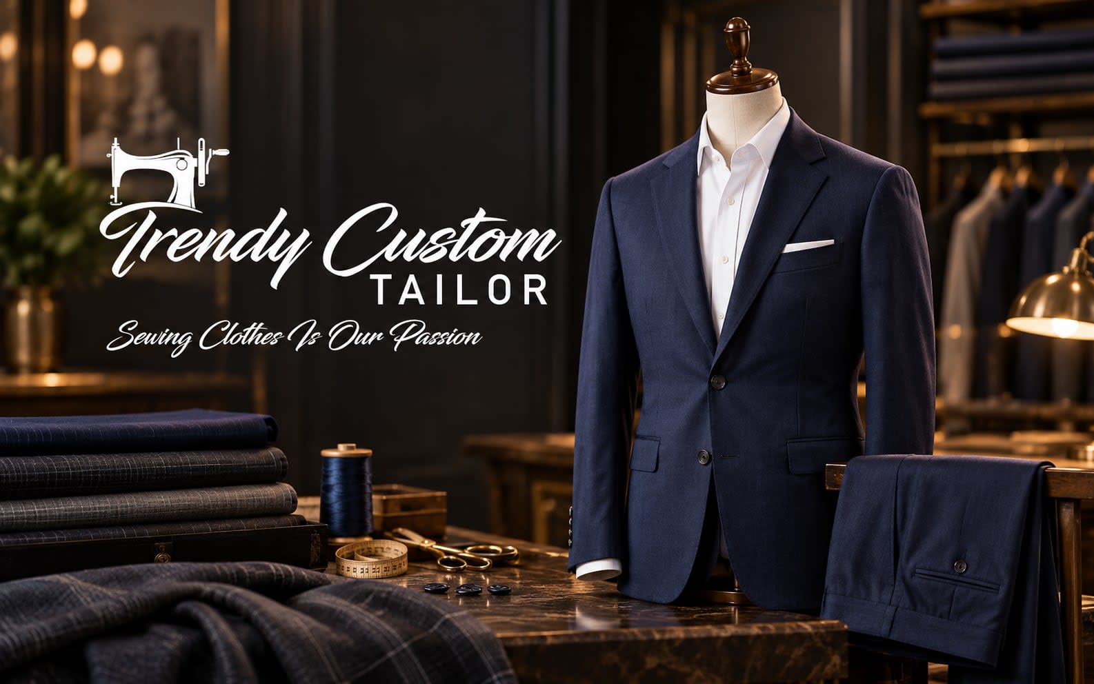 Get Suited with Trendy Custom Tailor
