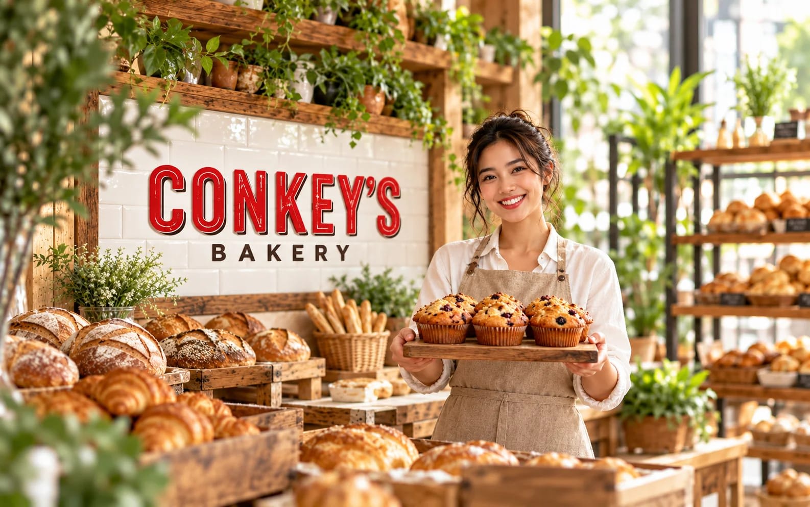 Freshly Baked at Conkey's Bakery