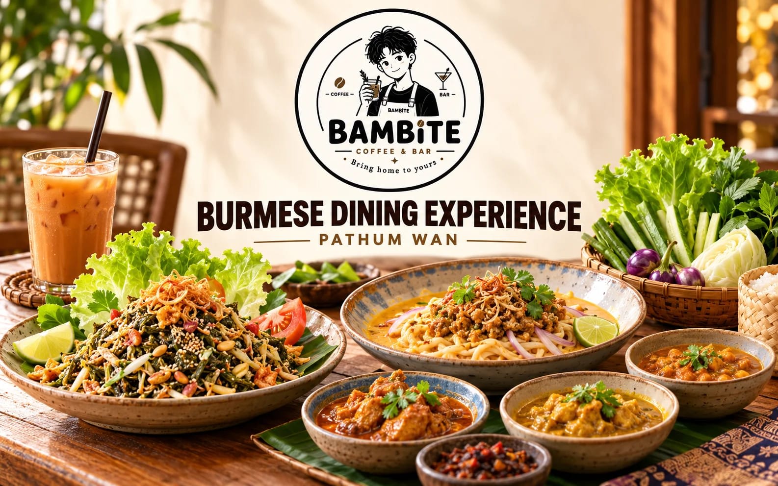 BamBite Pathum Wan — Burmese Dining Experience